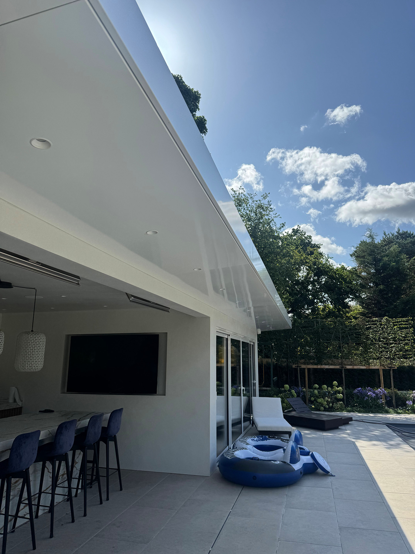 Trueline Fascia and Soffit on Cobham Garden Room Image