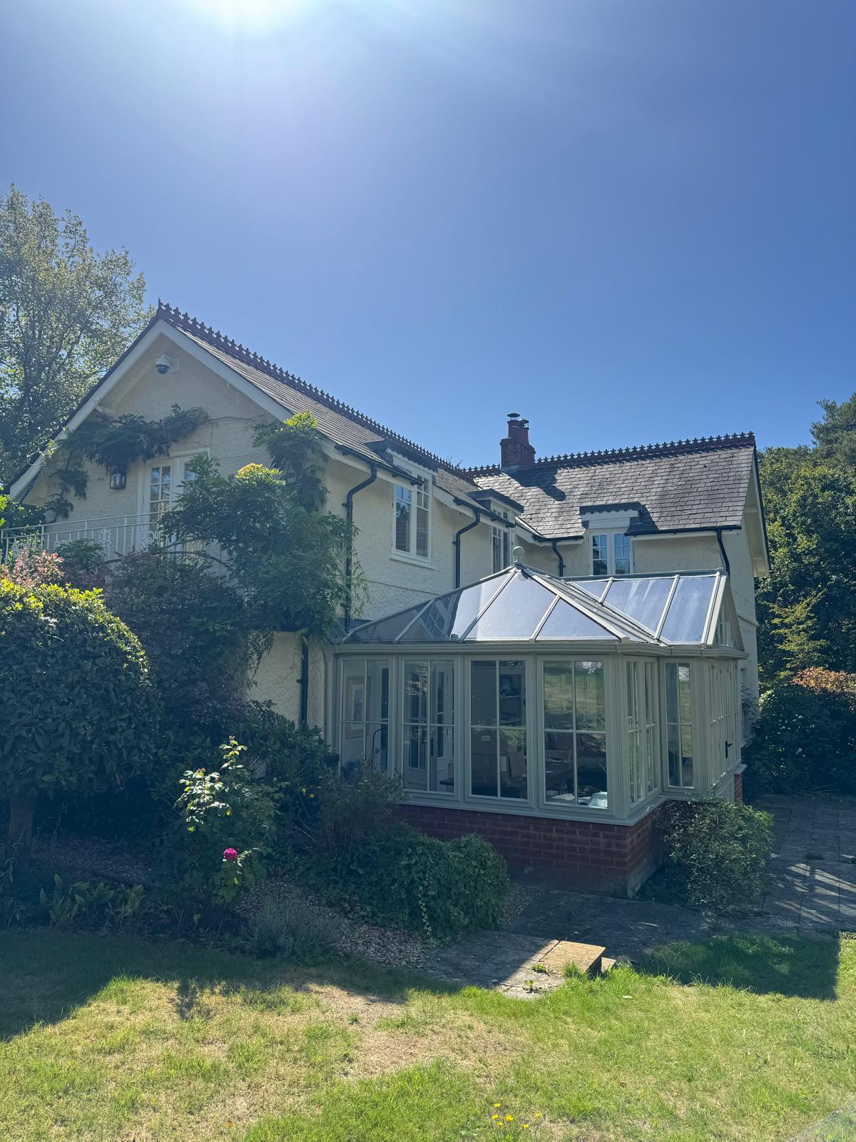 Traditional Cast Aluminium Guttering Installation in Sway, Hampshire