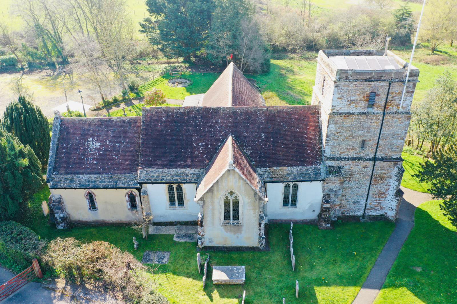St Hubert's Church Cast Aluminium Rainwater System